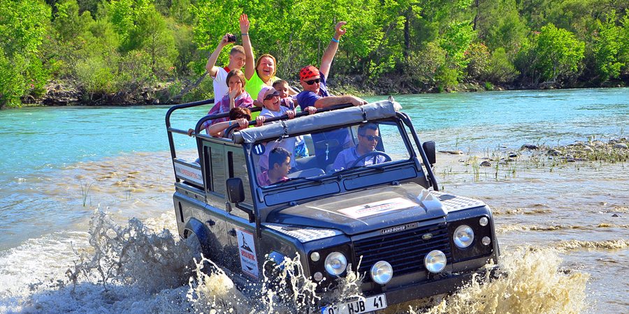 Side Jeep Safari And Rafting