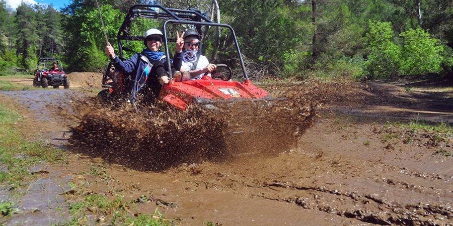 Side Rafting Jeep and Buggy Safari